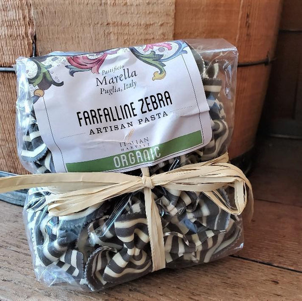 Farfalline Zebra Black & White Bowtie Pasta by Marella