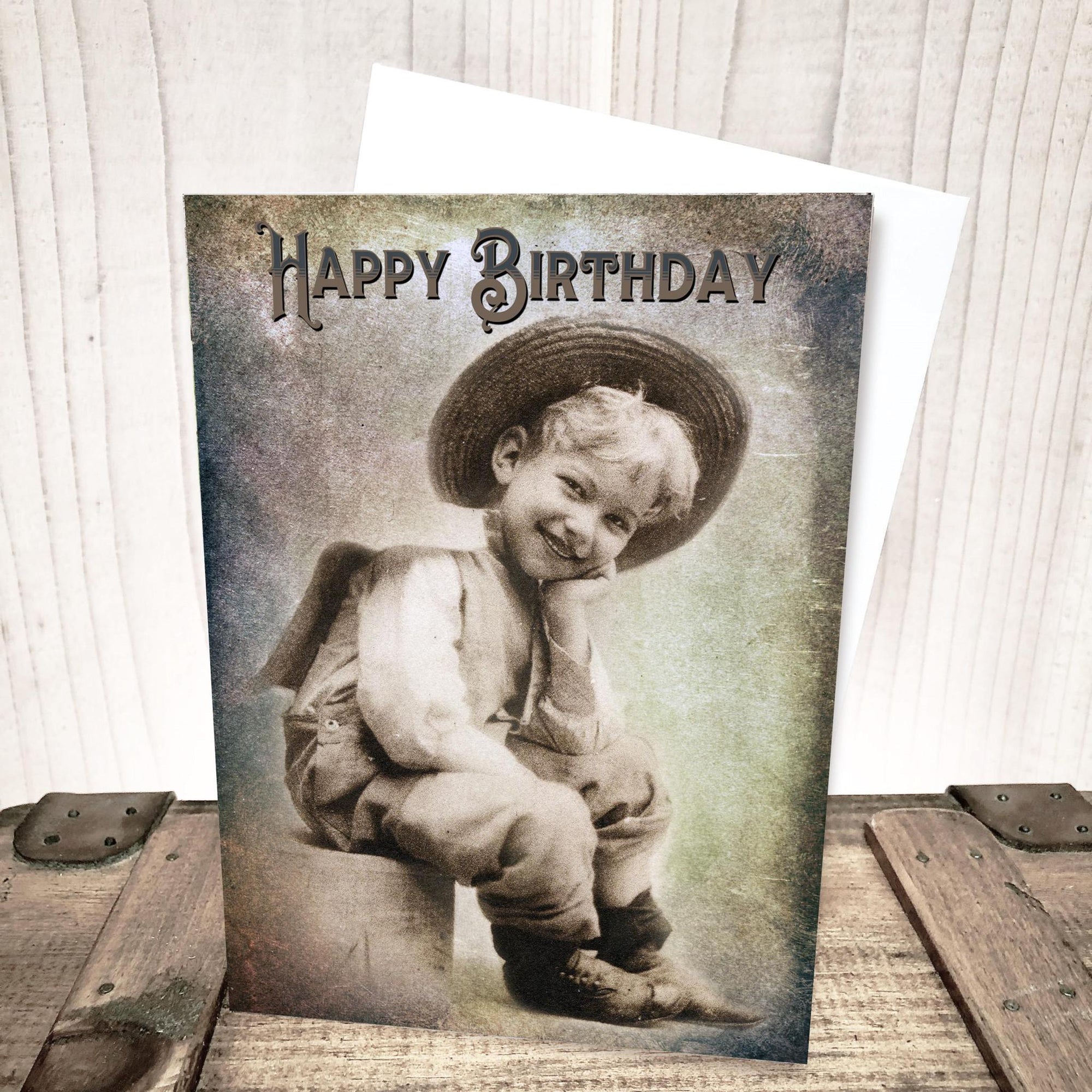 Farm Boy Birthday Card by Yesterday's Best