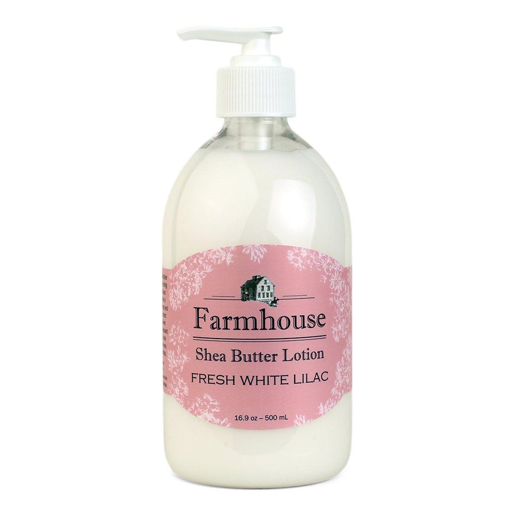 Farmhouse Shea Butter Lotion Fresh White Lilac