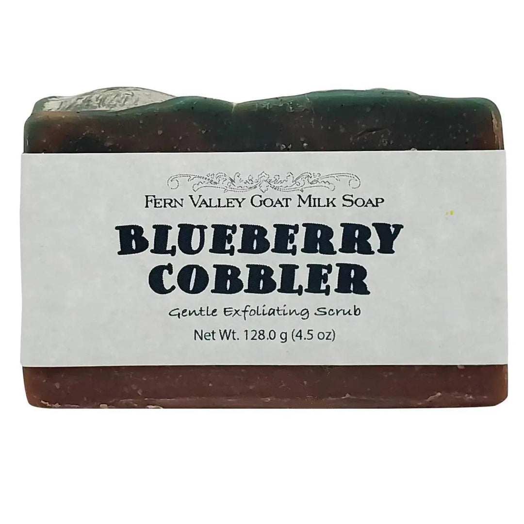 Fern Valley Goat Milk Exfoliating Soap | Blueberry Cobbler