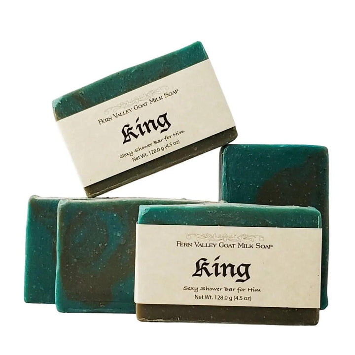 Fern Valley Goat Milk Soap |King Men's Exfoliating Scrub