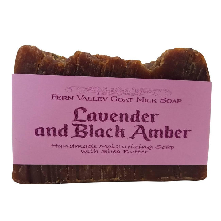 Fern Valley Goat Milk Soap | Lavender & Black Amber