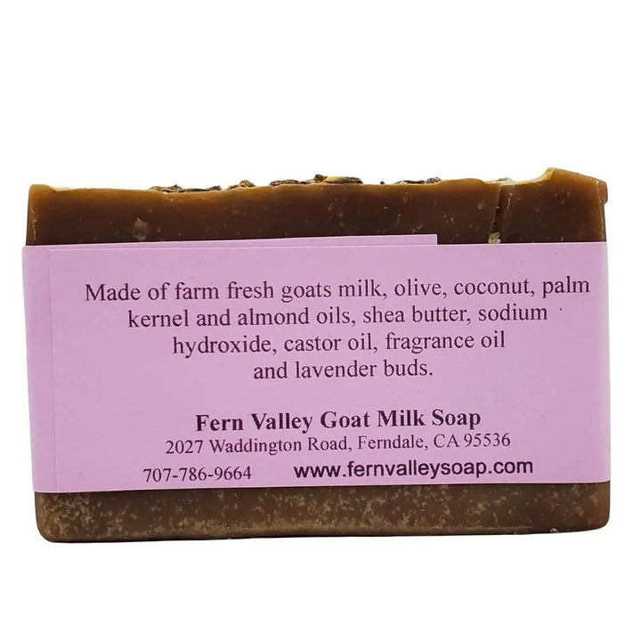 Fern Valley Goat Milk Soap | Lavender & Black Amber