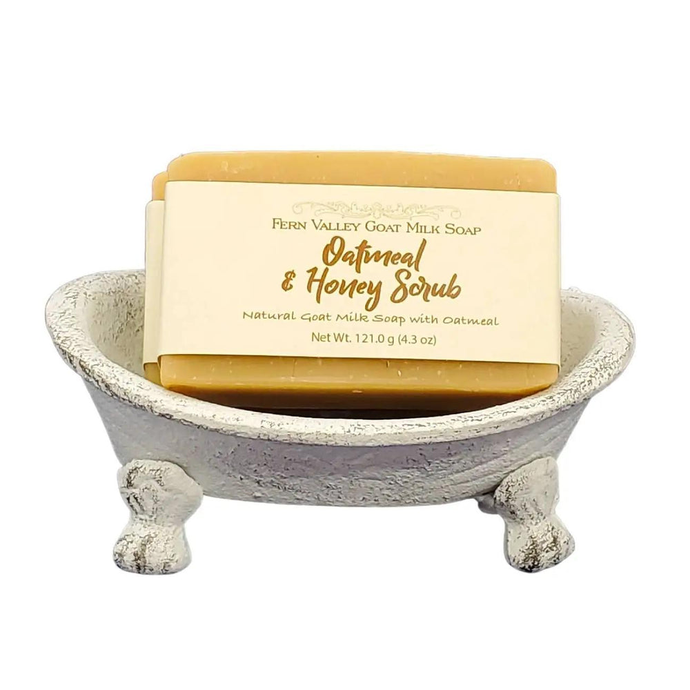 Fern Valley Goat Milk Soap | Oatmeal & Honey Scrub