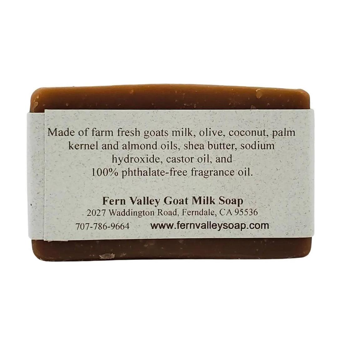 Fern Valley Goat Milk Soap Shower Bar | Spiced Mahogany