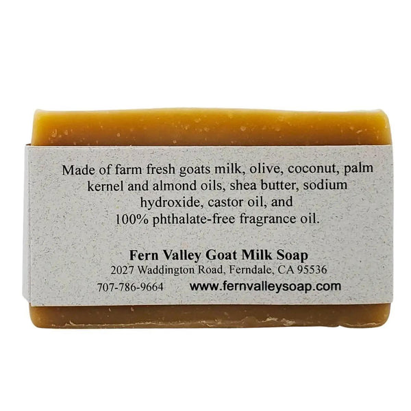 Fern Valley Goat Milk Soap Shower Bar | Tobacco Bay
