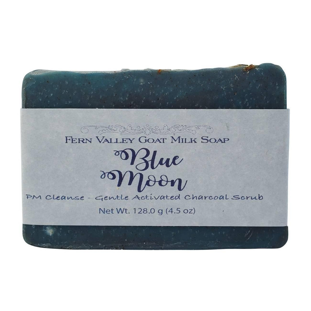 Fern Valley Natural Goat Milk Charcoal Soap Blue Moon PM Cleanse