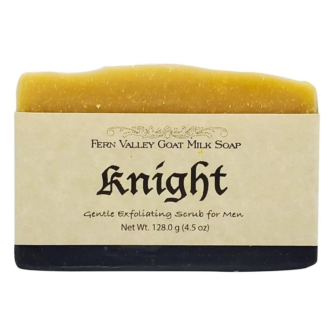 Fern Valley Natural Goat Milk Exfoliating Men's Soap Knight