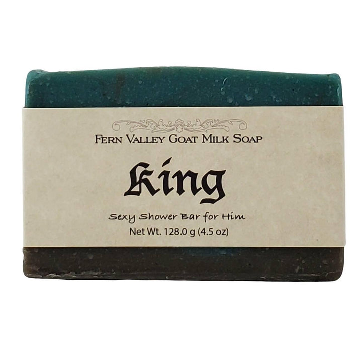 Fern Valley Natural Goat Milk Exfoliating Scrub Soap King for Men