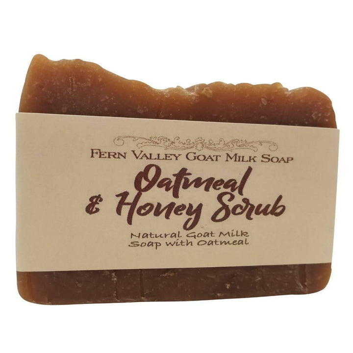 Fern Valley Natural Goat Milk Soap Oatmeal & Honey Scrub