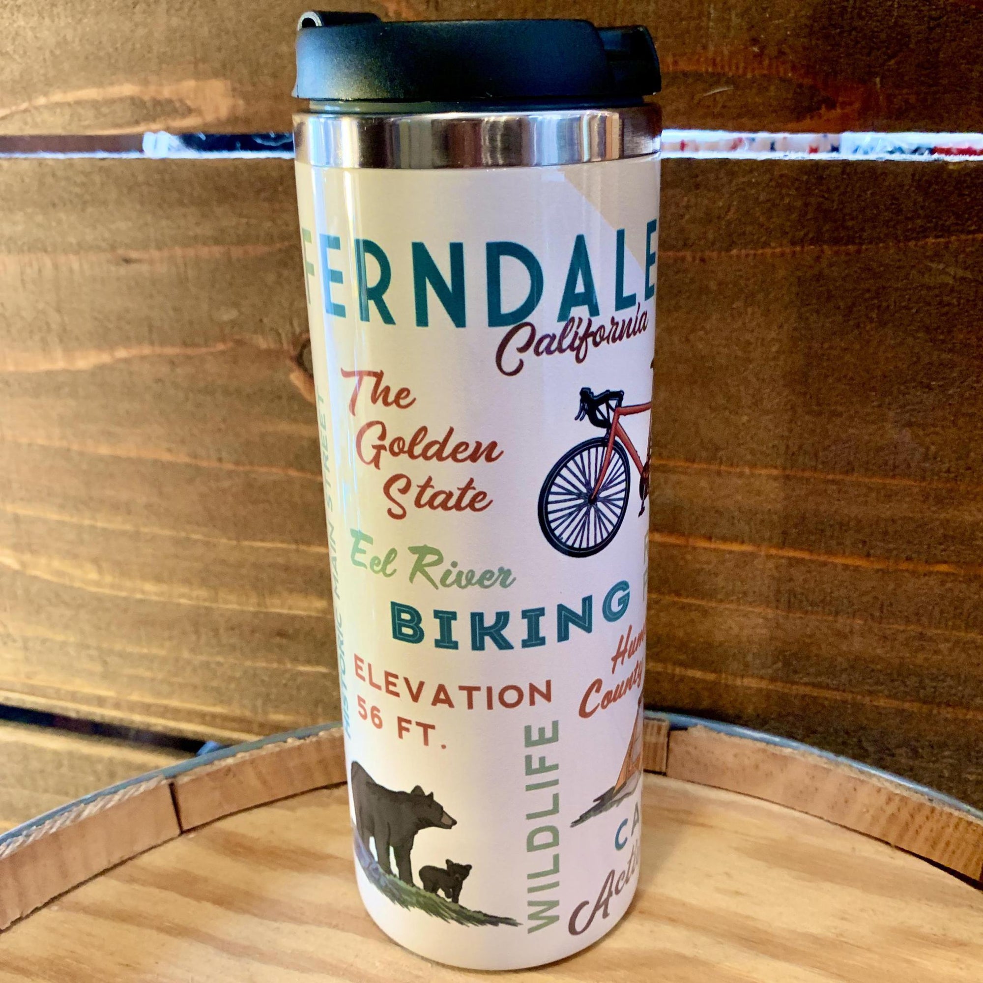 Ferndale California Travel Mug