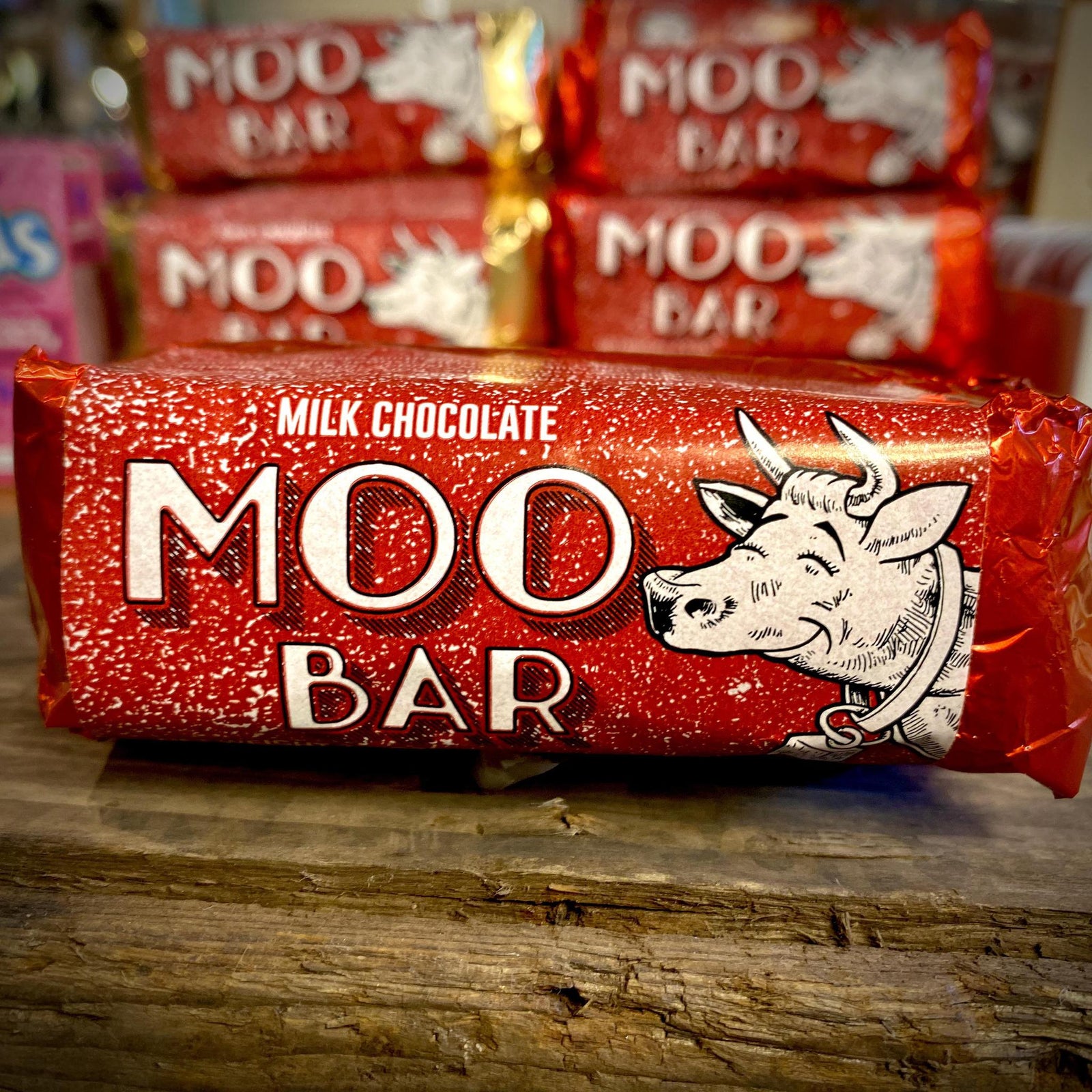 Buy Organic Dark Chocolate Salted Caramel Mini Bars, Moo Chocolates