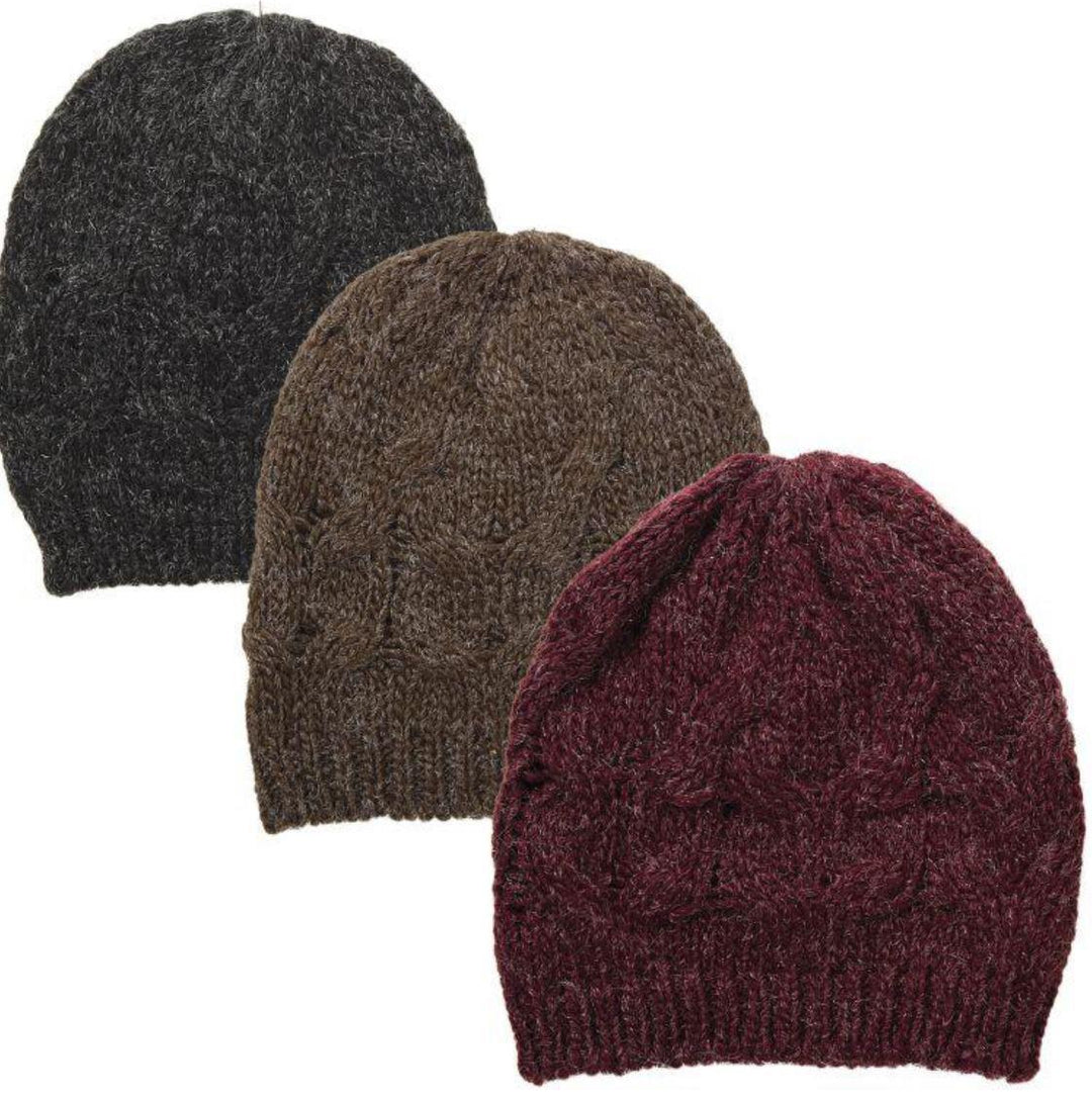 Fine Gauge Knit Skully Cap