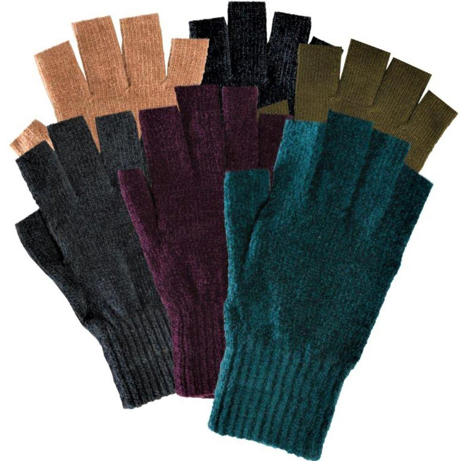 Fingerless Knit Gloves