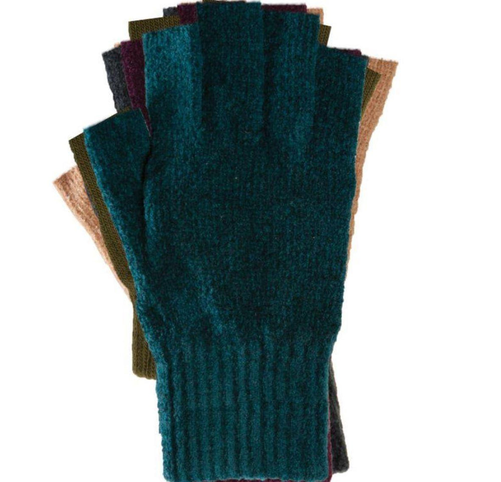 Fingerless Knit Gloves