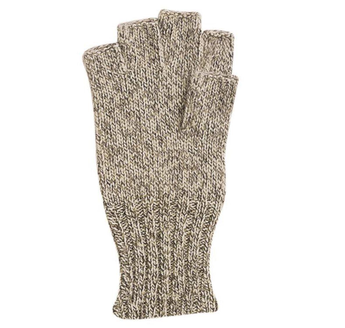 Fingerless Ragg Wool Glove