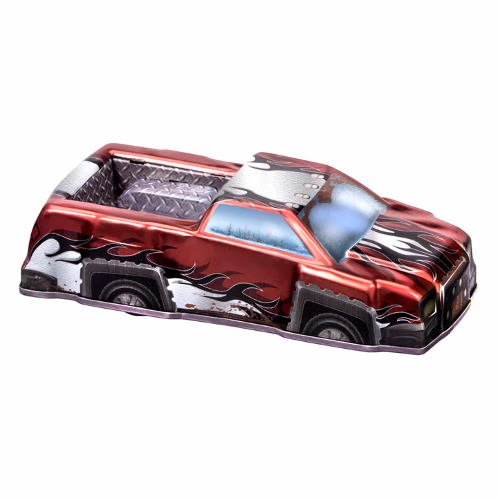 Rev-Up Racers Tin Trucks Fire Red