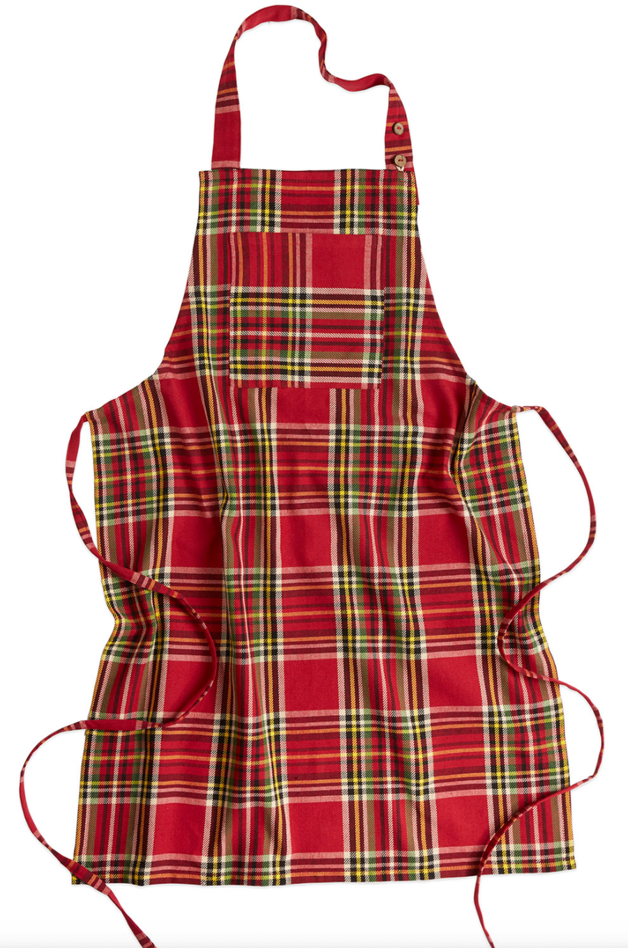Fireside Tartan Plaid Apron by April Cornell