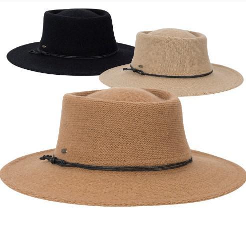 Firrella Knit Wool Blend Gaucho Hat