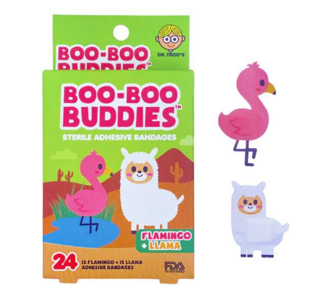 Boo-Boo Buddies Bandages Flamingo & Llama