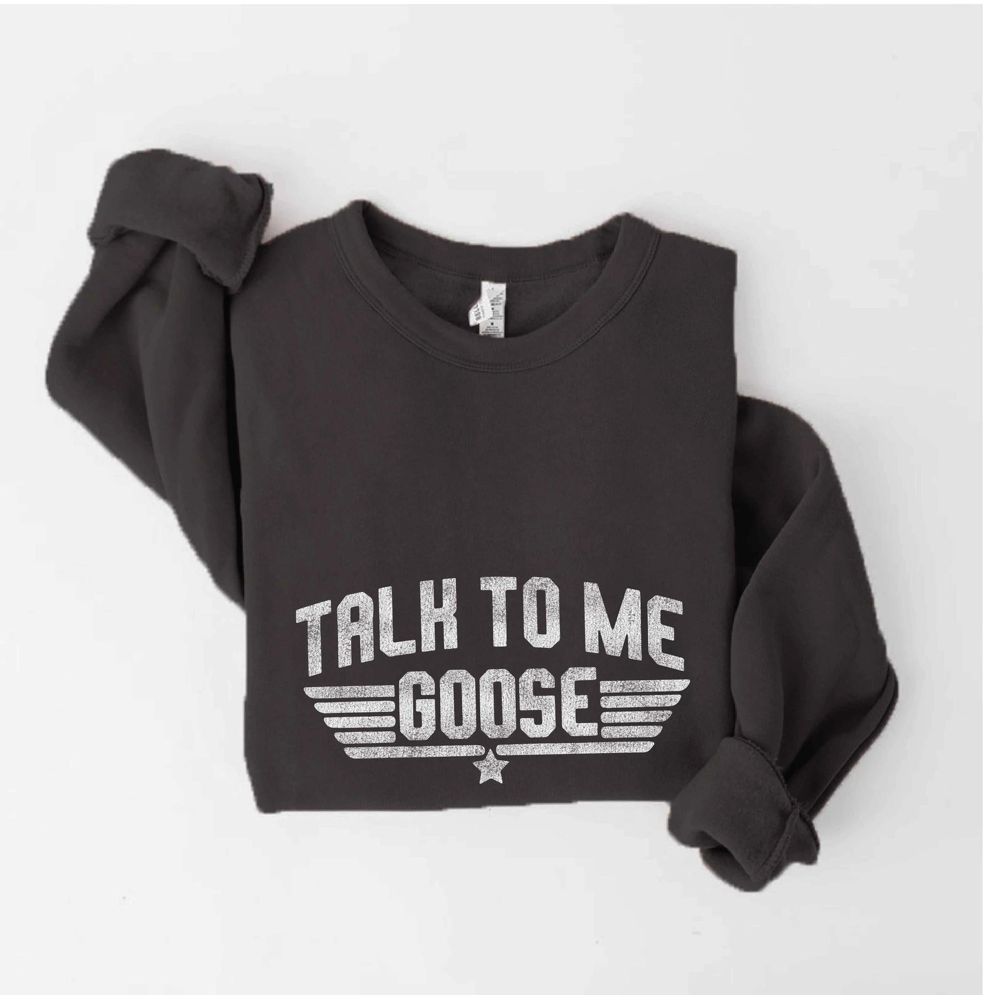 Fleece Pullover | Talk to Me, Goose