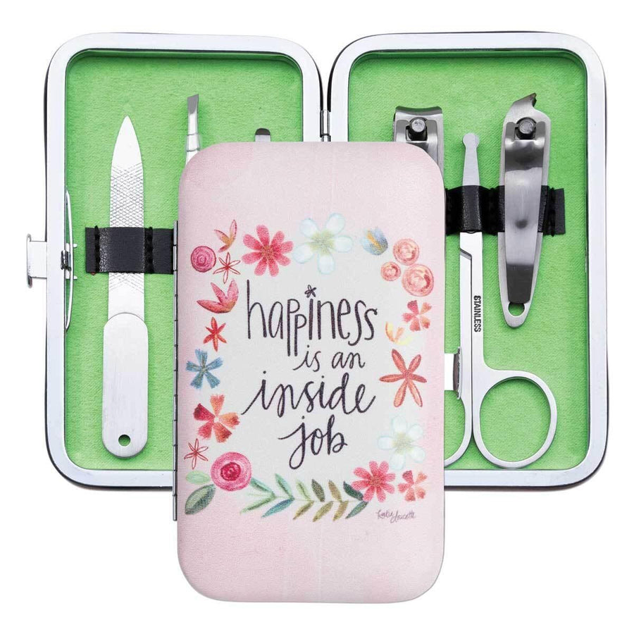 Floral Manicure Set Happiness is