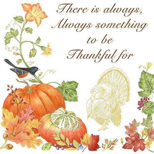 Flour Sack Towel Set | Always Something to be Thankful for