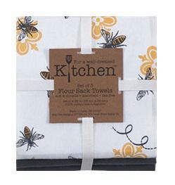 Flour Sack Towels 3-Piece | Queen Bee