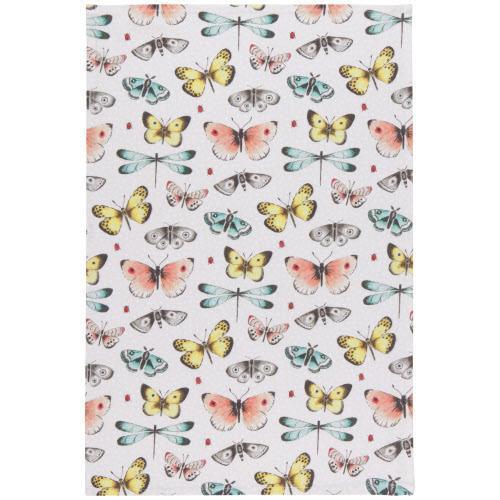 Fly Away Butterfly Dishtowel
