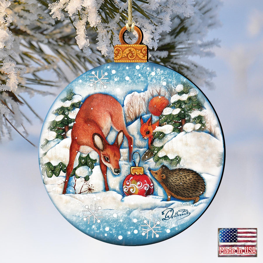 Forest Friends Keepsake Decorative Christmas Ornament