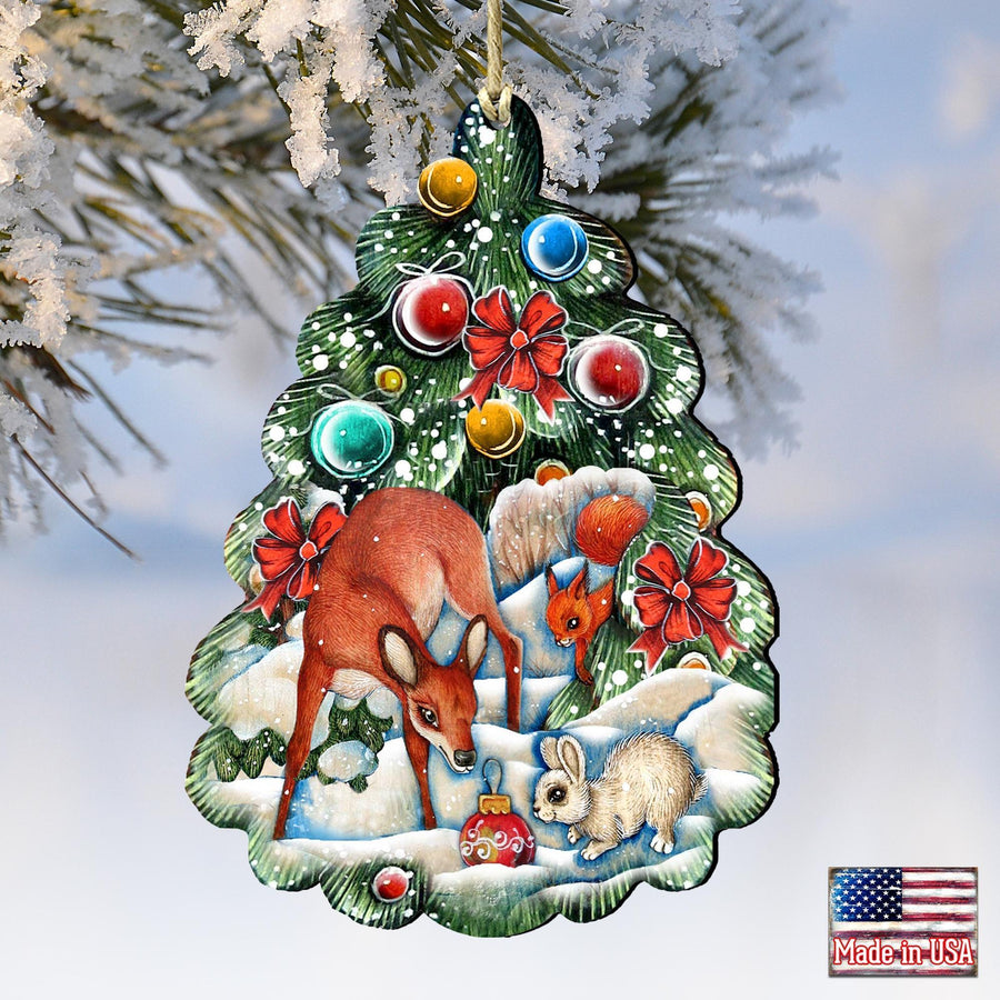 Forest Friends Tree Keepsake Decorative Christmas Ornament