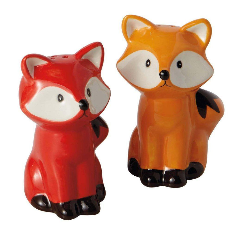 Fox Ceramic Salt and Pepper Shakers