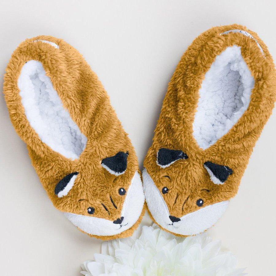 Foxy Footsies Fox Slippers