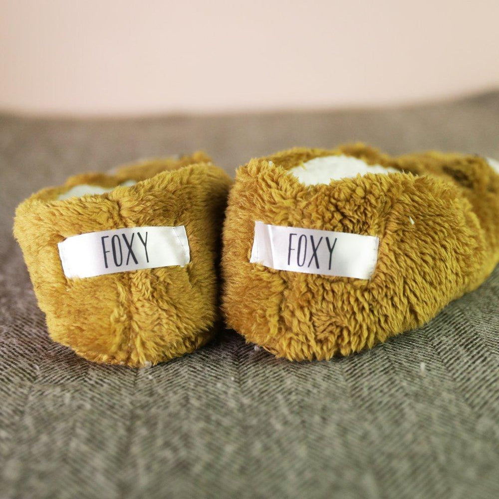 Foxy Footsies Fox Slippers