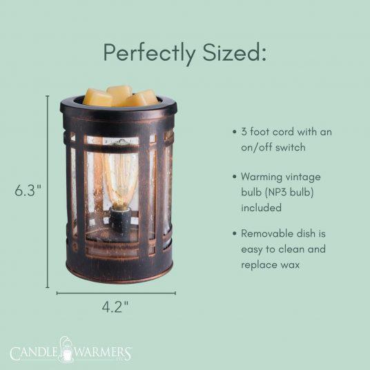 Fragrance Warmer | Mission Vintage Bulb Illumination