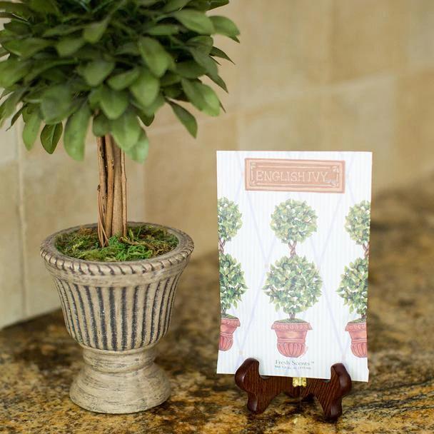 Fresh Scents Sachet | English Ivy Round Topiary
