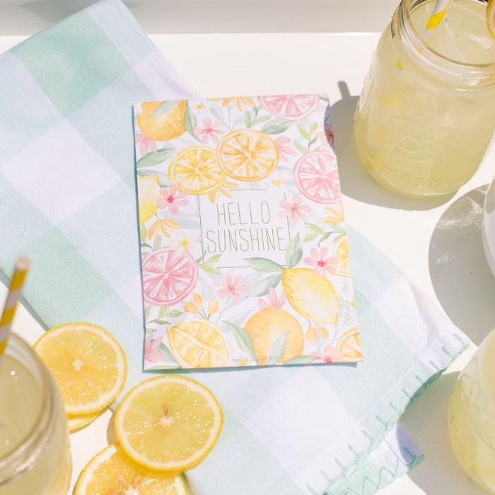 Fresh Scents Sachet | "Hello Sunshine" Citrus