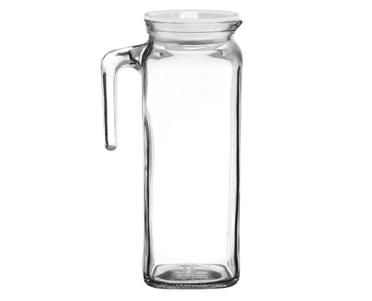 Bormioli Rocco Glass Frigoverre Jug With Airtight Lid (1 Liter