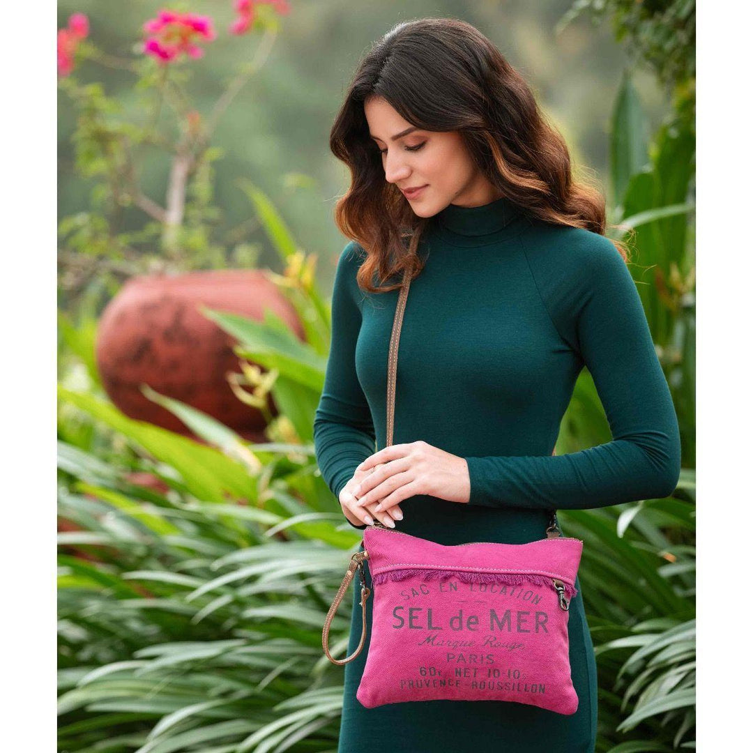 Fuchia Small & Crossbody Bag