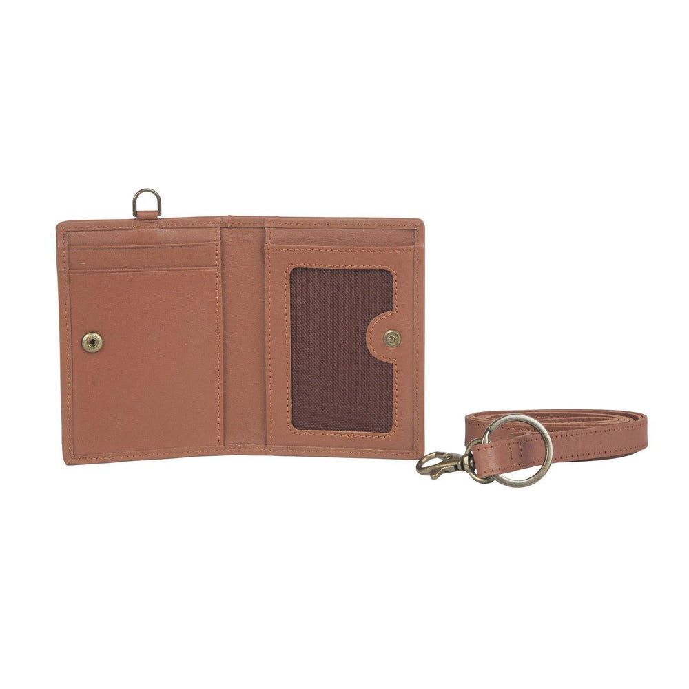 Fur and Leather Card Case