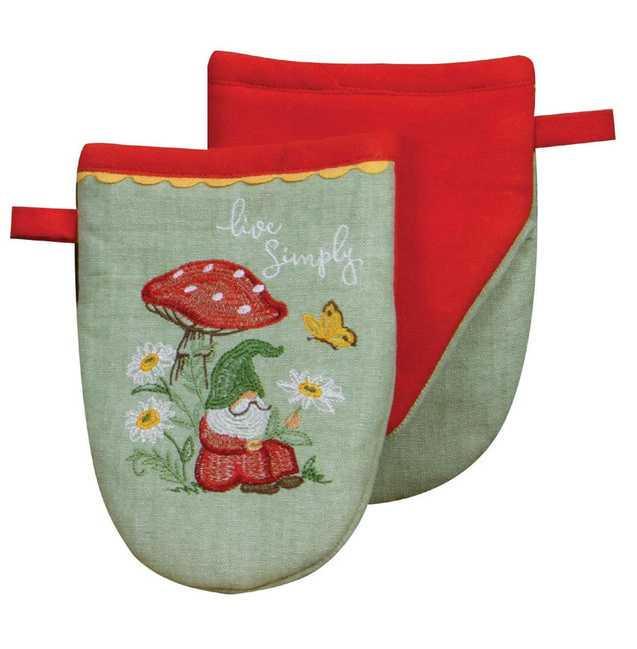 Garden Gnome Grabber Oven Mitt