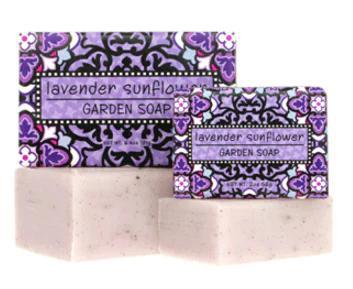 Garden Soap Bar | Lavender Sunflower