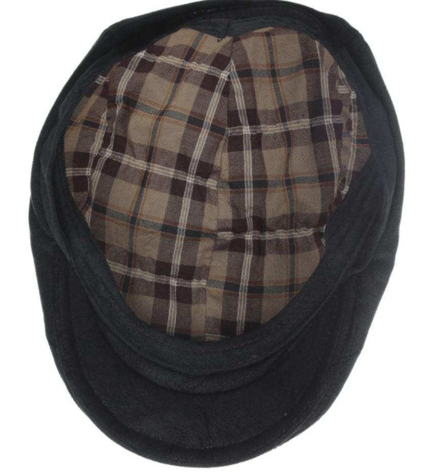 Gentleman's Handler Brushed Ivy Cap | Black