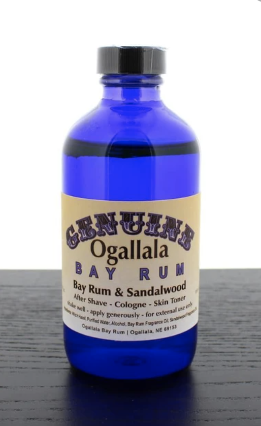 Genuine Ogallala Bay Rum After Shave & Skin Toner 8 oz