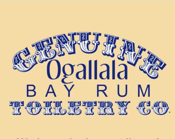 Genuine Ogallala Bay Rum After Shave & Skin Toner 8 oz