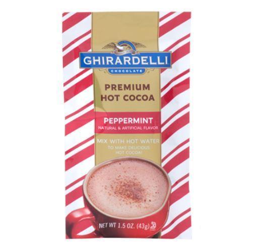 Ghirardelli Peppermint Chocolate Hot Cocoa Mix Single Serve