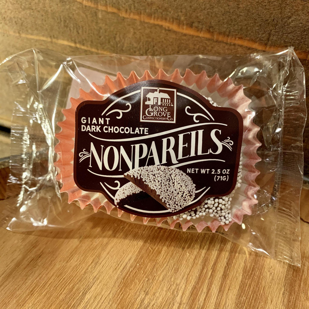 Giant Dark Chocolate Nonpareils