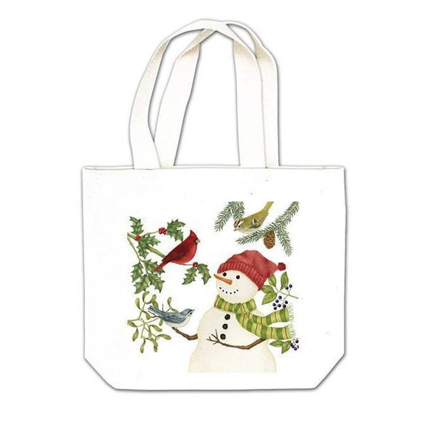 Gift Tote | Feathered Friends Snowman