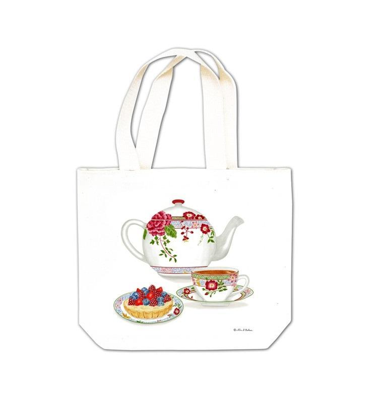 Gift Tote | Floral Teapot