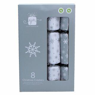 Giftmaker Christmas Crackers | Silver & White